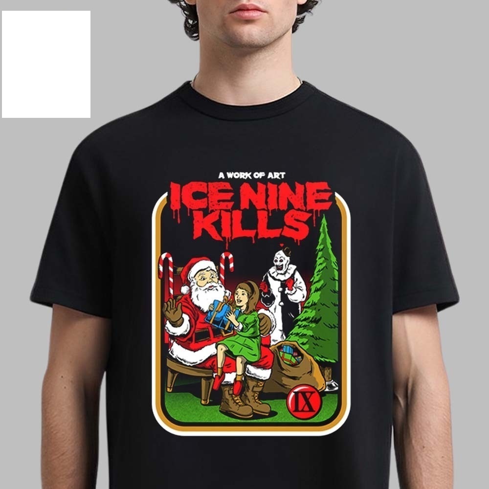Ice Nine Kills A Work Of Art Terrifier 3 Gory Storybook Unisex TShirt